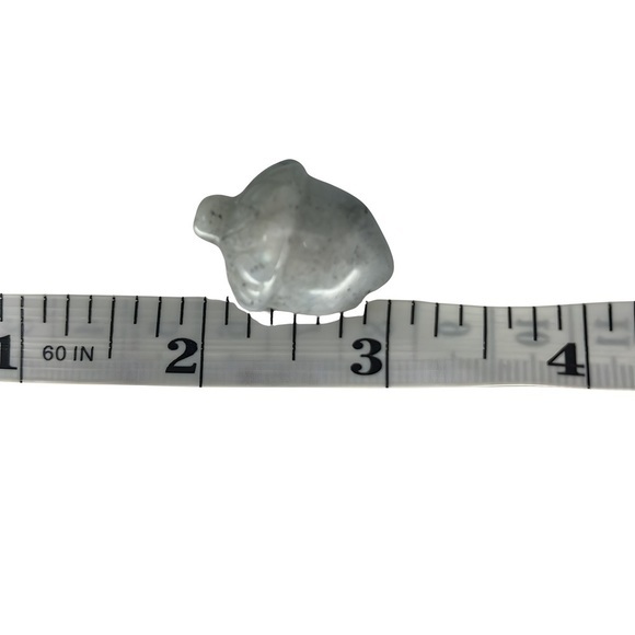 Natural‎ Moonstone Acorn: Handmade Carved Crystal Rock - Picture 6 of 7